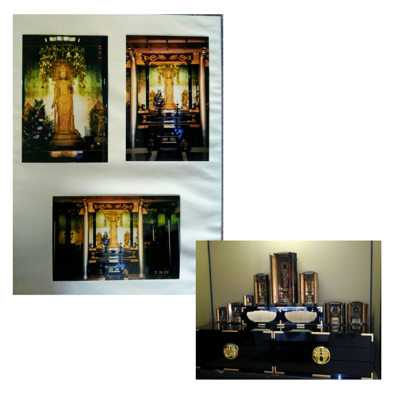 観音堂内陣新調 厨子祭壇新調 往生院様