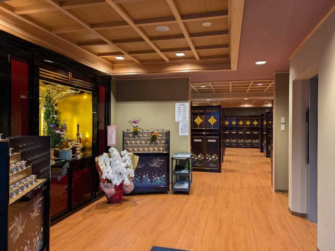 法寺納骨堂完成 仏具納入令和6年11月17日