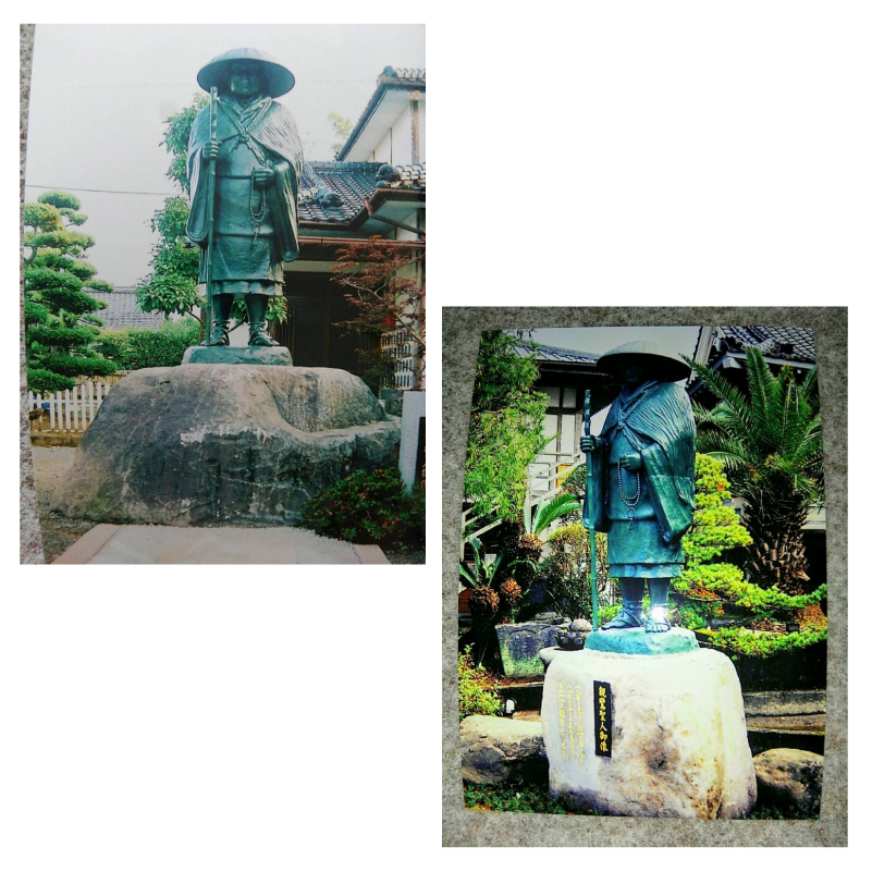 山号額 親鸞上人銅像 善通寺様