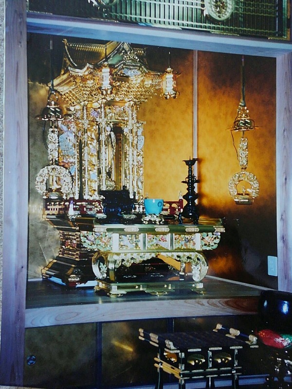 ご内仏壇新調 願心寺様 眞教寺様